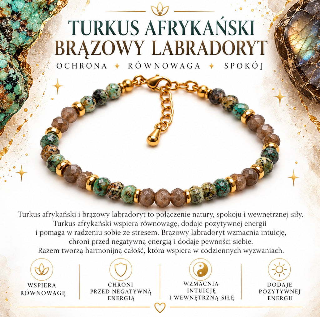 Bransoletka „Spokój, ochrona i rozwój”💫